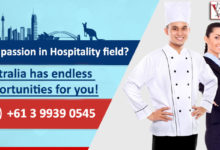 Have a passion in Hospitality field? Australia has endless opportunities for you!