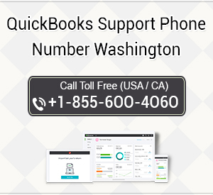 QuickBooks Support Phone Number Washington