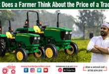 What does a farmer think about the price of a Tractor?