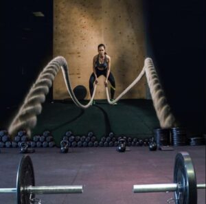 Crossfit workout.