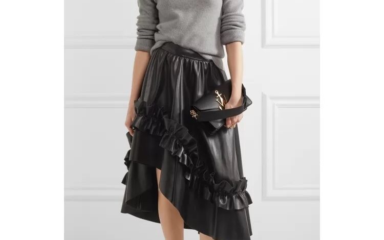 women's leather skirts