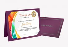 custom certificate holders