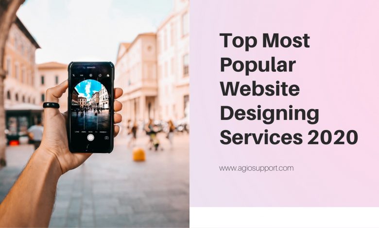 Top Most Popular Website Designing Services 2020