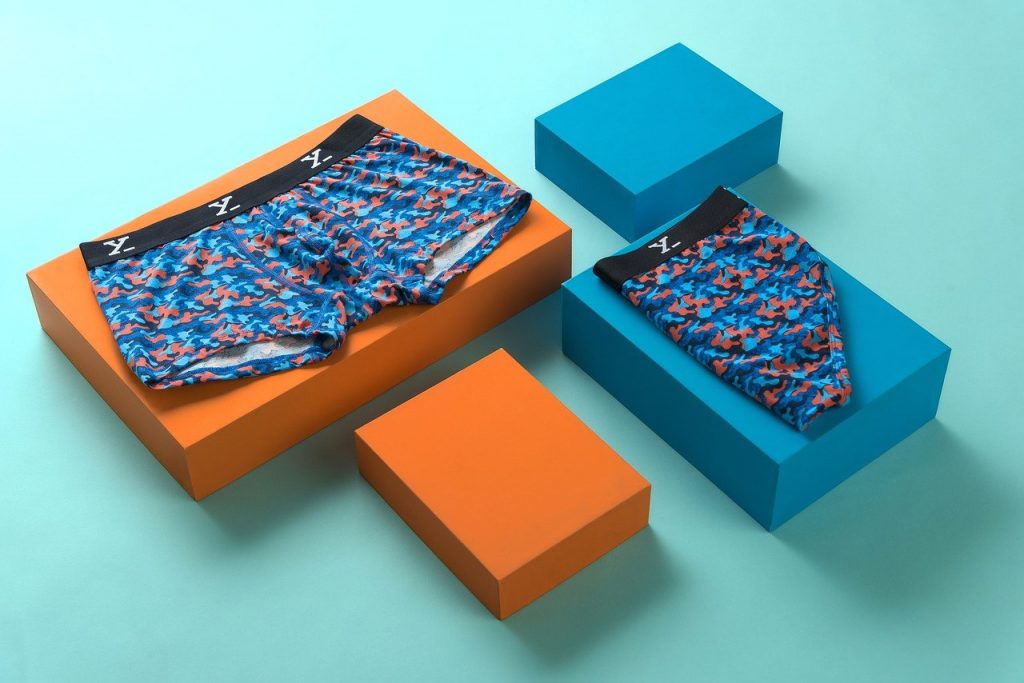 pouch in men's underwear