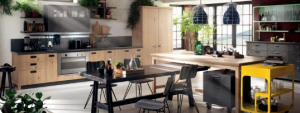 The kitchen worktop