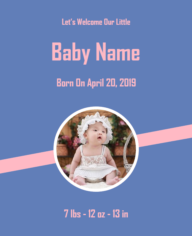 birth announcement ideas on social media