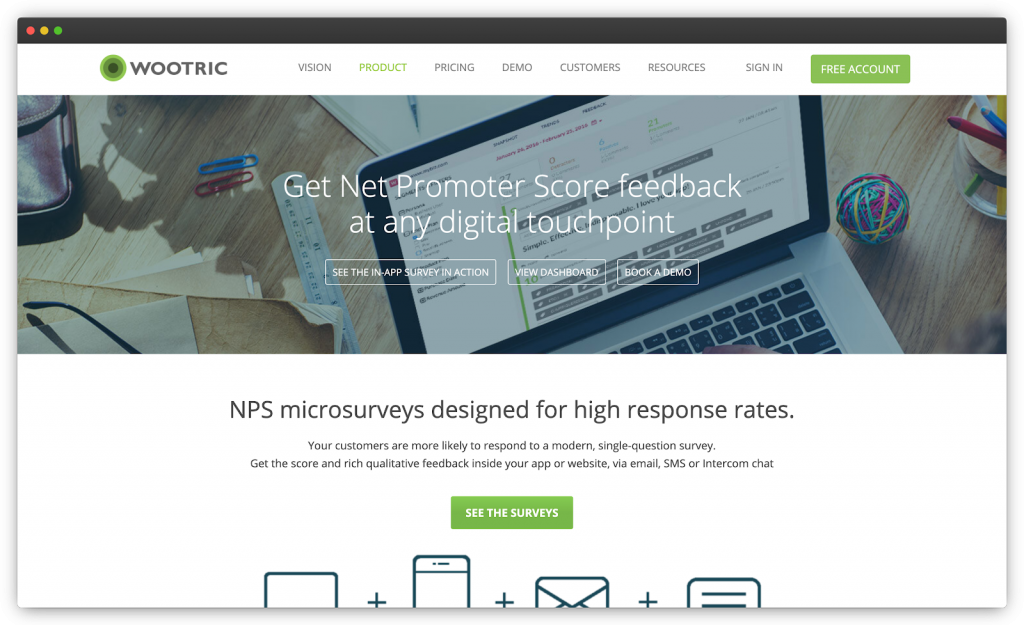 Wootric - NPS Software
