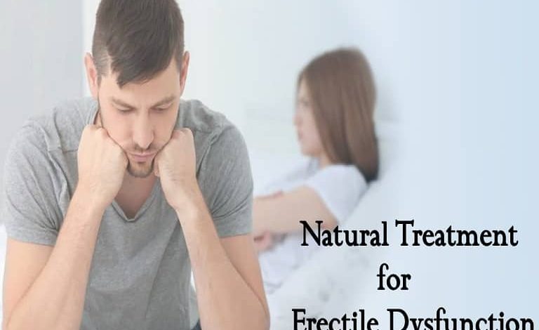 natural treatment of Erectile Dysfunction