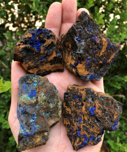 Azurite stone