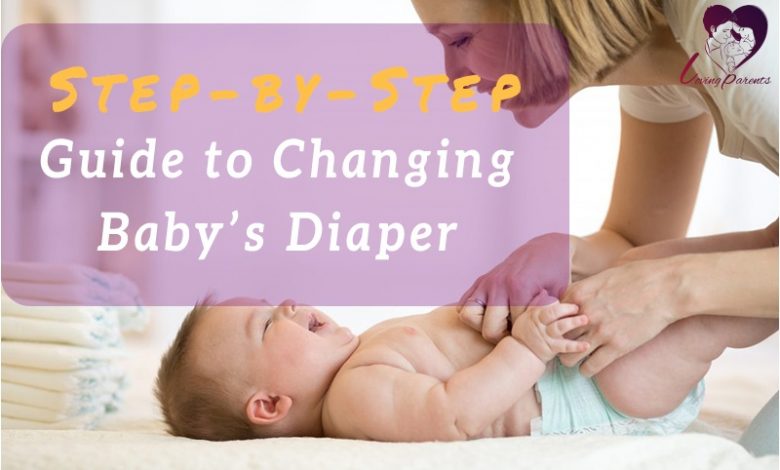 Changing-babys-diaper