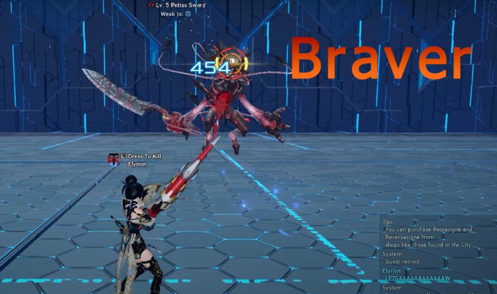 PSO2 New Genesis Class: Braver