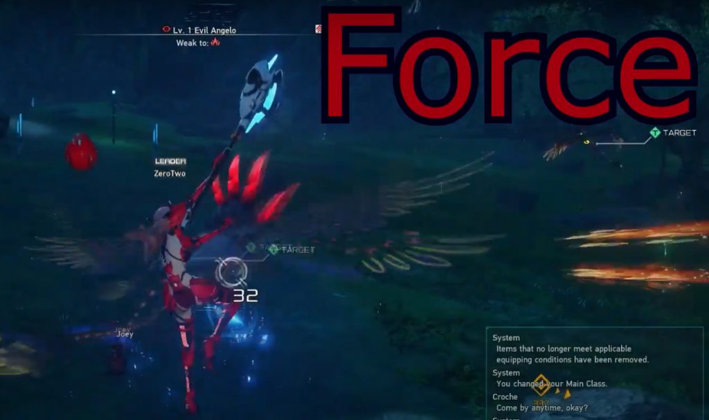 PSO2 New Genesis Class: Force