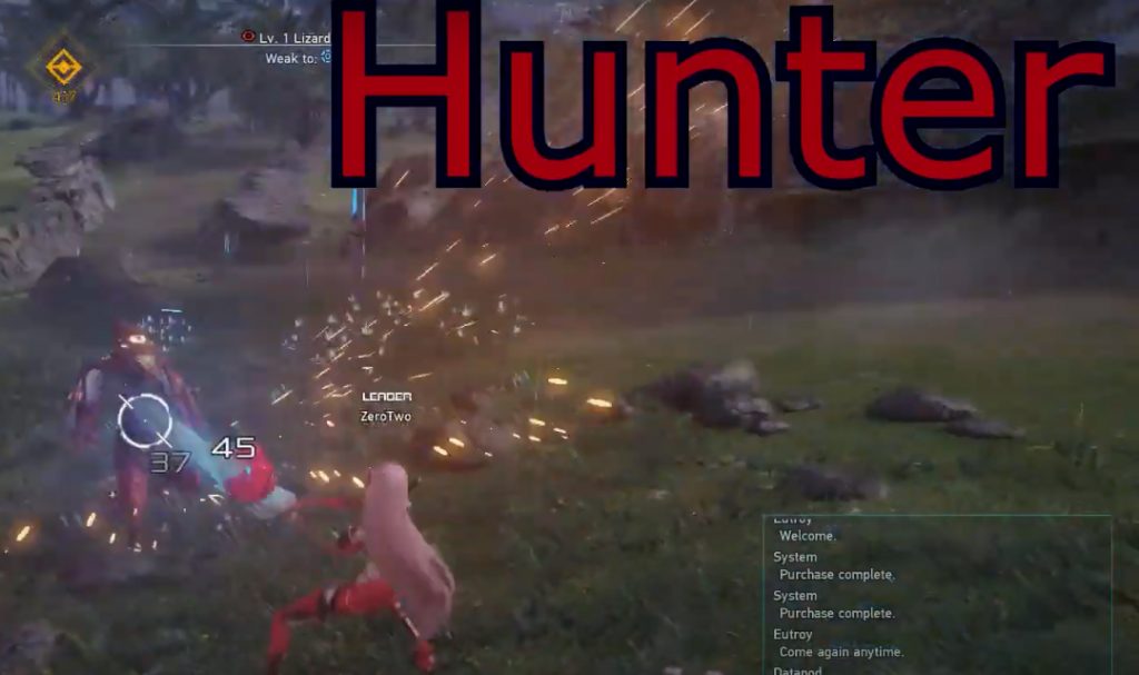PSO2 New Genesis Class: Hunter