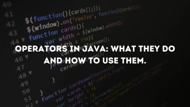 Operators in Java