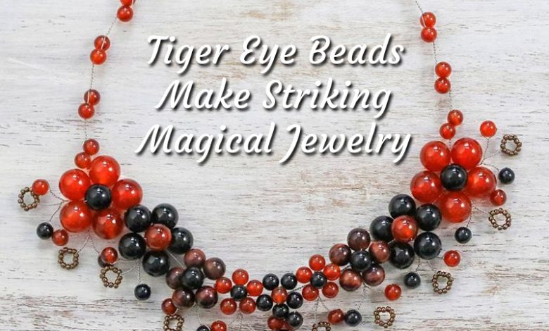 Tiger eye stone beads