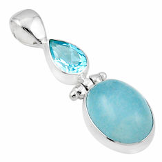 Aquamarine pendant