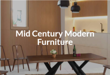 mid century modern furniture