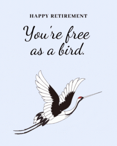 retirement cards