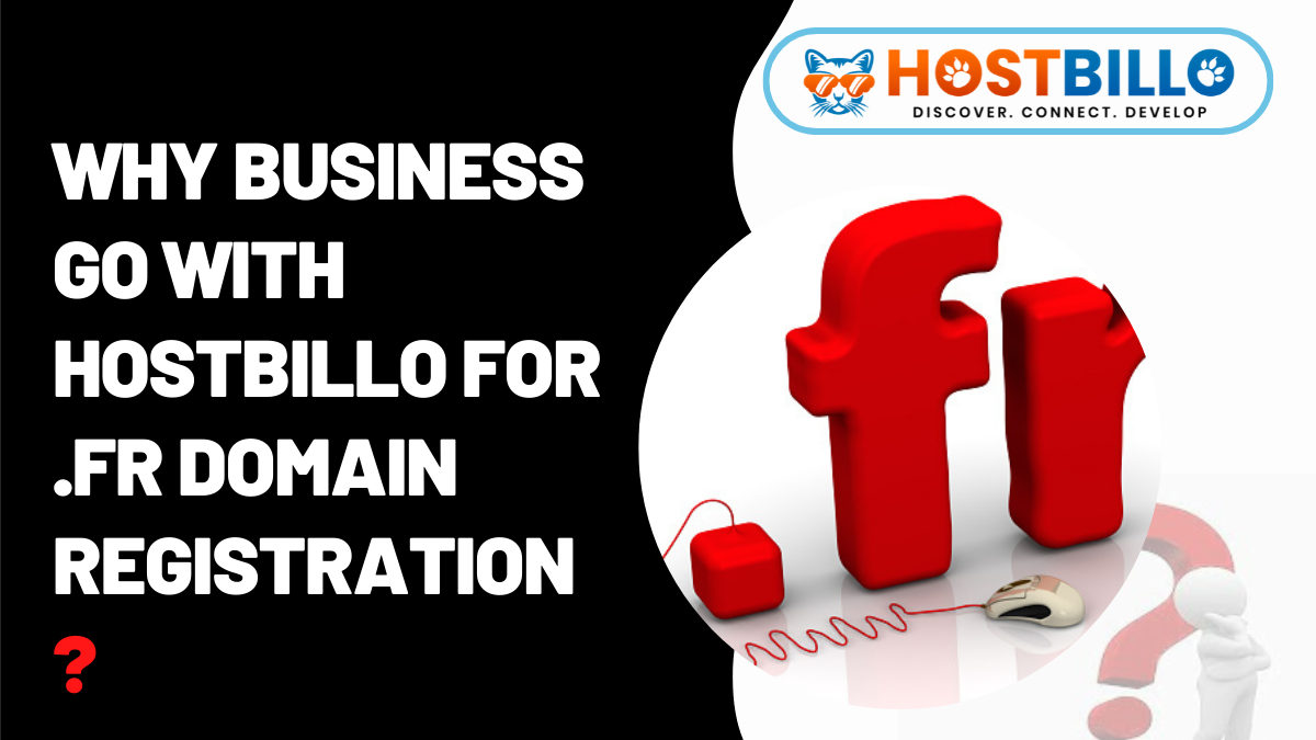 Go With Hostbillo For .Fr Domain Registration.