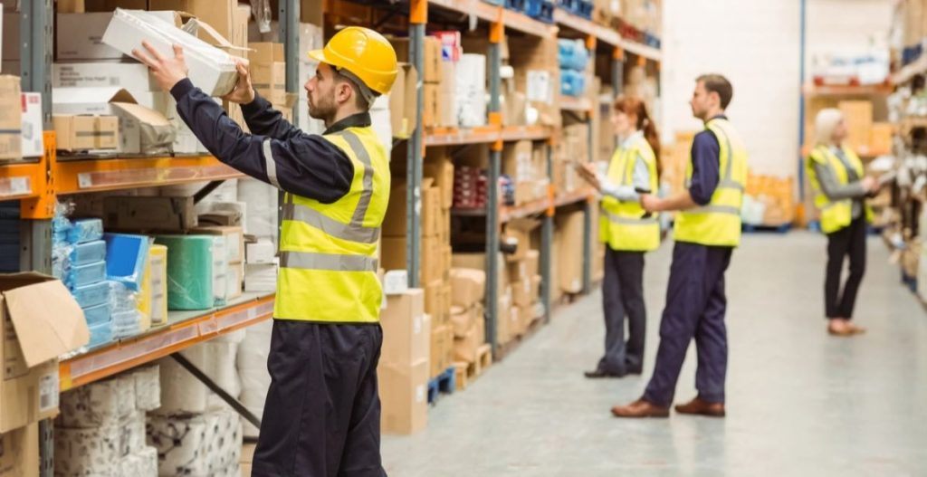 Persons are performing Warehousing and Fulfillment Service